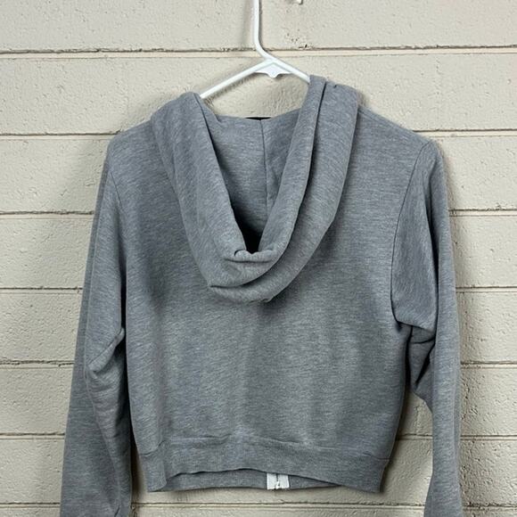 Wildfox Gray Floral Zip Up Hoodie size XS - Picture 6 of 8